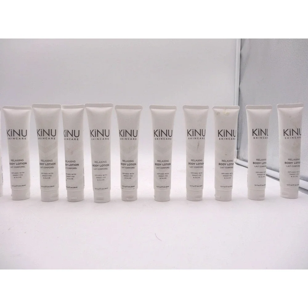 KINU Travel Shampoo and  Body Lotion 1.5 oz. Sweet Fig & Olive‎ LOT OF 16